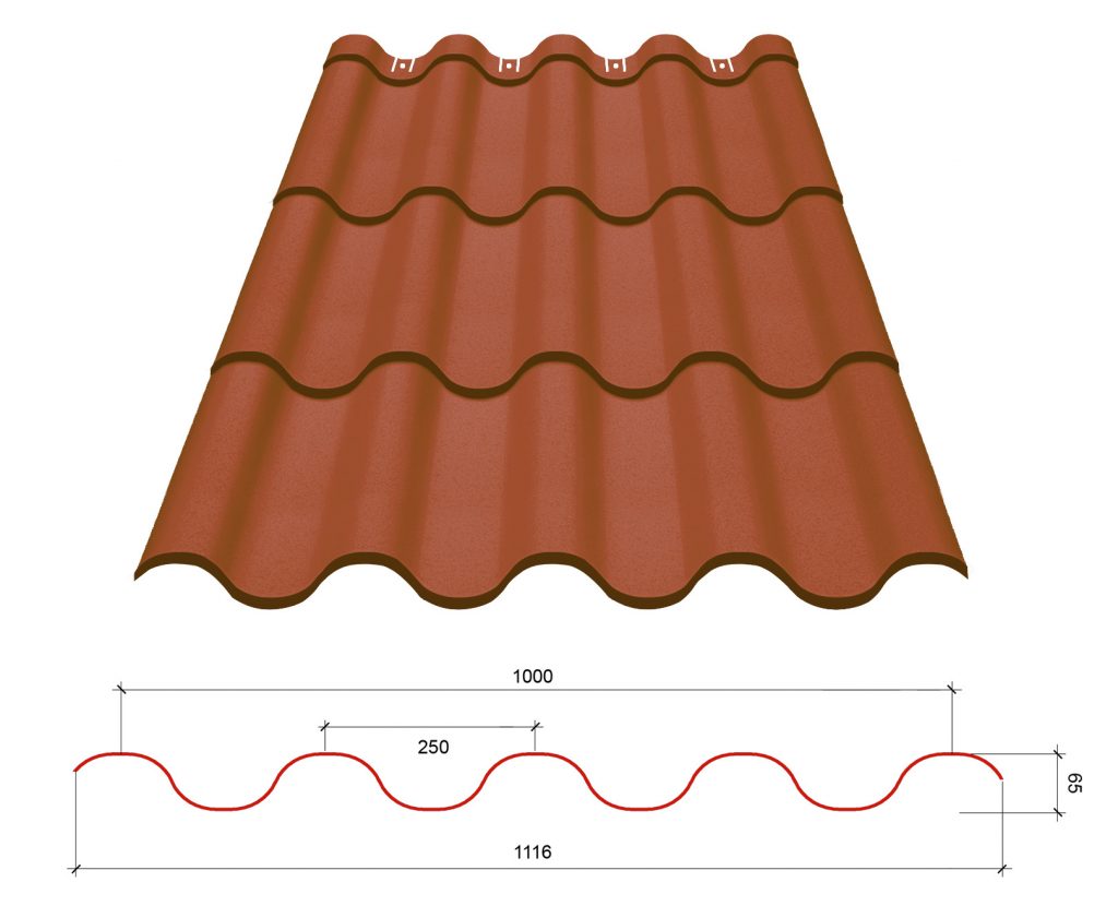 Металочерепиця Premium Roof